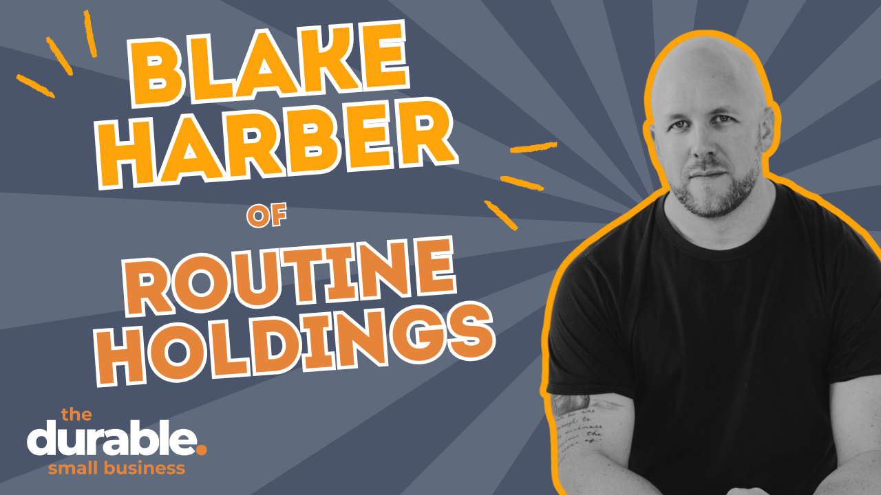 Blake Harber: The J-Curve is Real — What Happens When Your Business Shrinks 65%