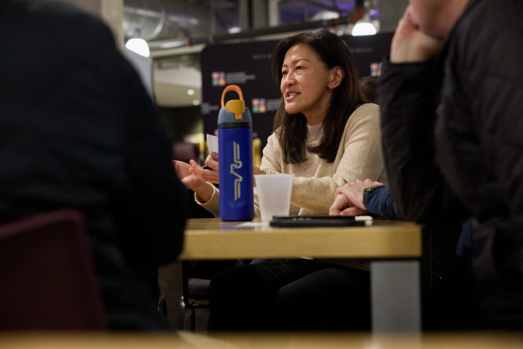 A nonprofit executive speaking at a Nonprofit Innovators session